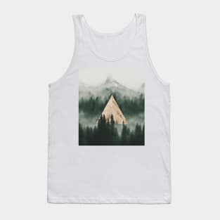 The Wooden Triangle and the Misty Mountain Tank Top